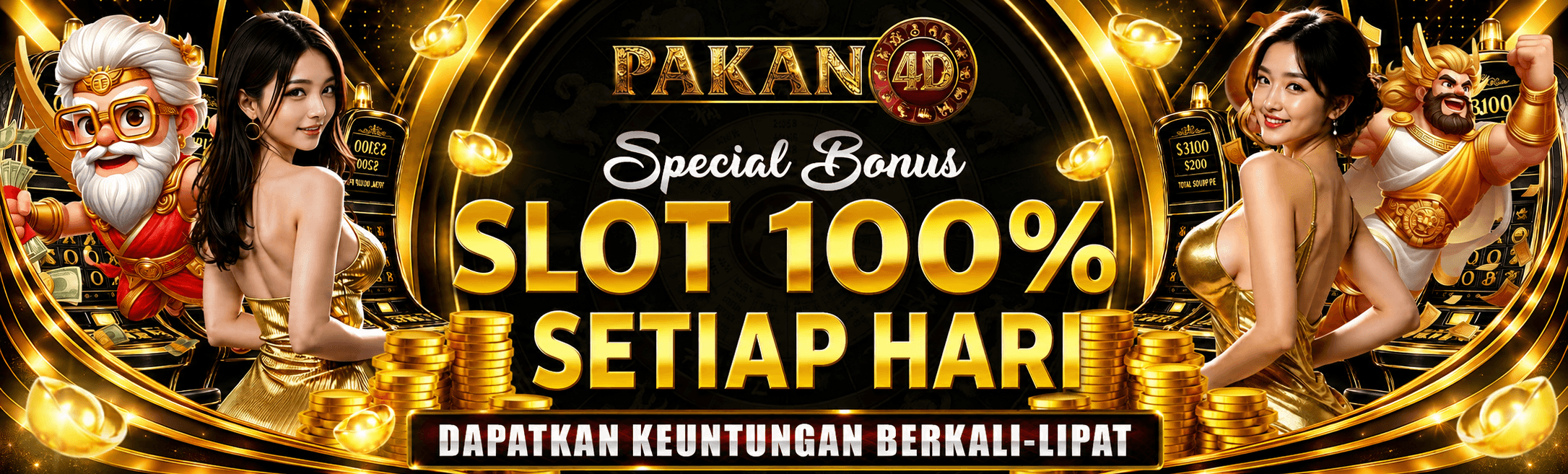 Bonus New Member 100%