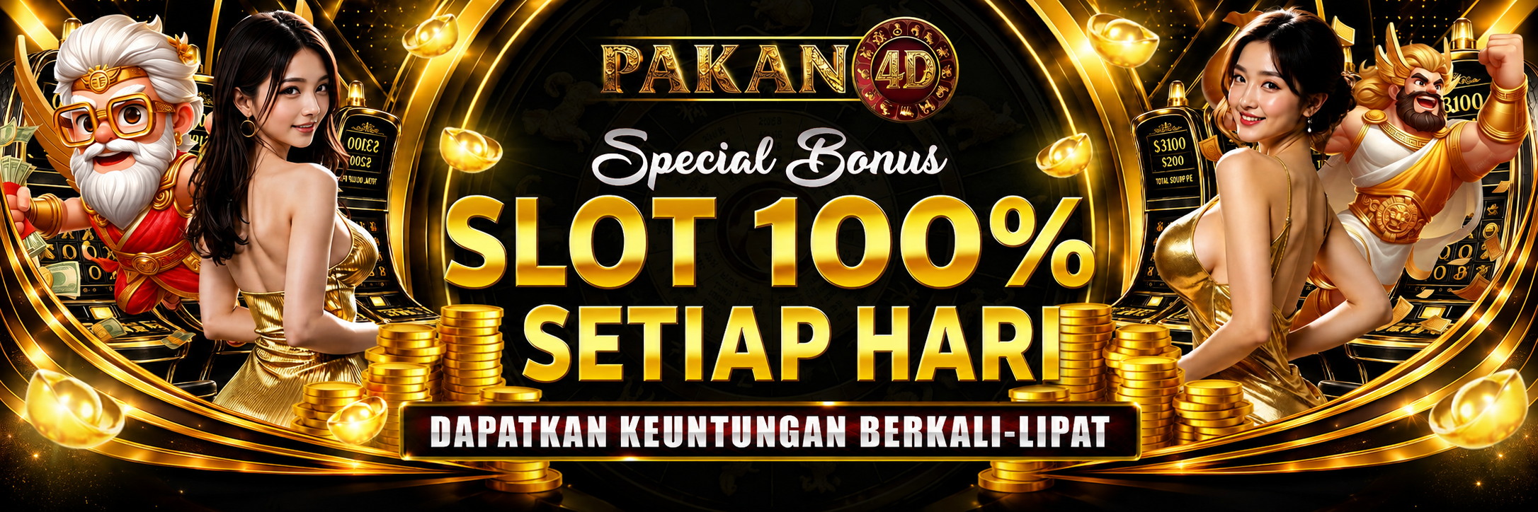 Bonus New Member 100%