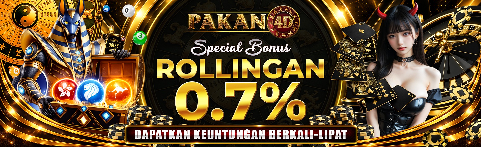 Bonus Rollingan 0.7%